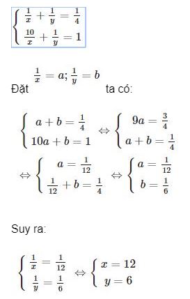 Giải bài toán bằng cách lập hệ phương trình