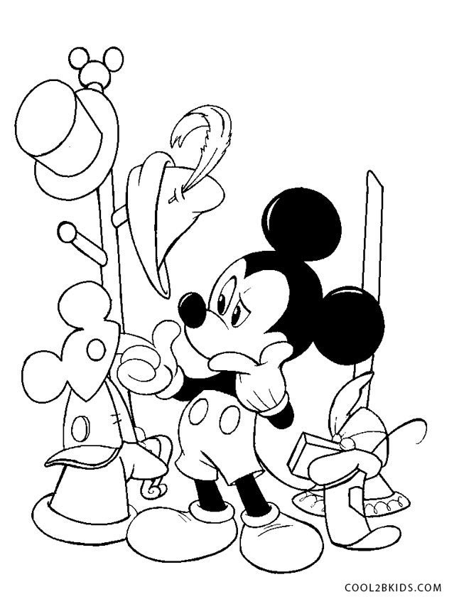 tranh to mau chuot mickey 12