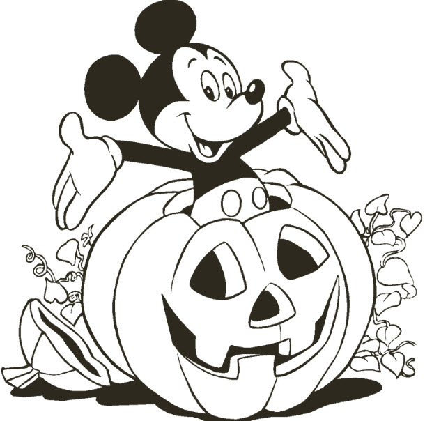 tranh to mau chuot mickey 13