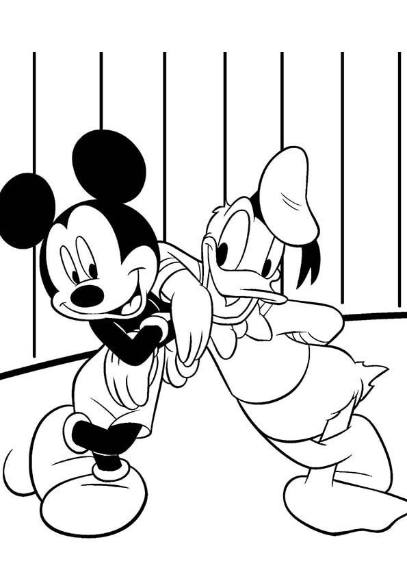 tranh to mau chuot mickey 9