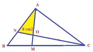 Bài tập tính diện tích hình tam giác lớp 5