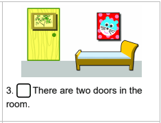 Đề kiểm tra tiếng Anh Unit 14 lớp 3 Are there any posters in the room?