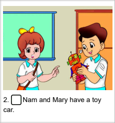 Đề kiểm tra tiếng Anh Unit 15 lớp 3 Do you have any toys?