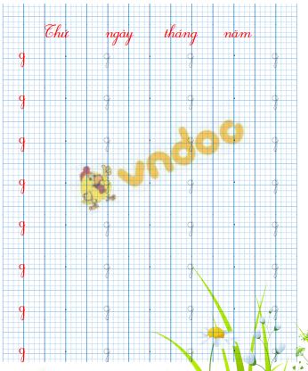 Mẫu chữ viết thường cỡ nhỏ