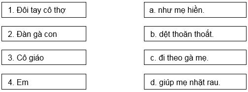 Đề thi giữa học kì 2 môn Tiếng Việt lớp 1 - Đề 8