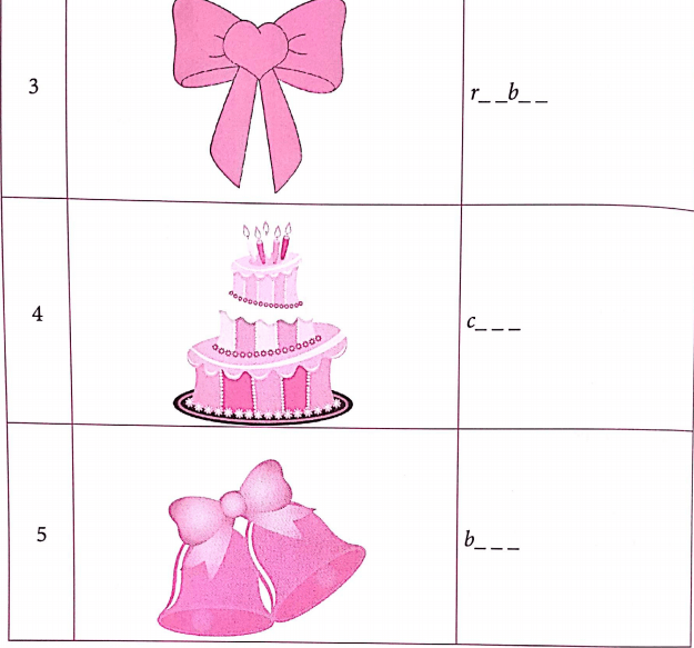 Bài tập từ vựng tiếng Anh lớp 4 Unit 15 When's Children's Day?