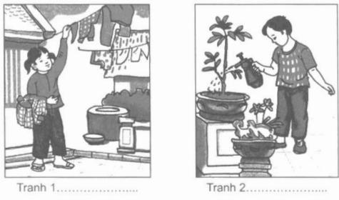 Giải vở bài tập Đạo đức 2 bài 4: Chăm làm việc nhà