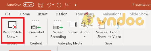 Cách ghi âm, ghi hình bài thuyết trình trong PowerPoint 2013