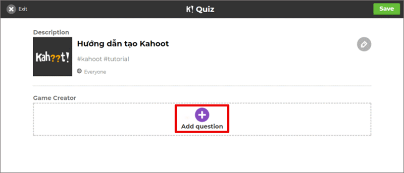 Cách sử dụng Kahoot