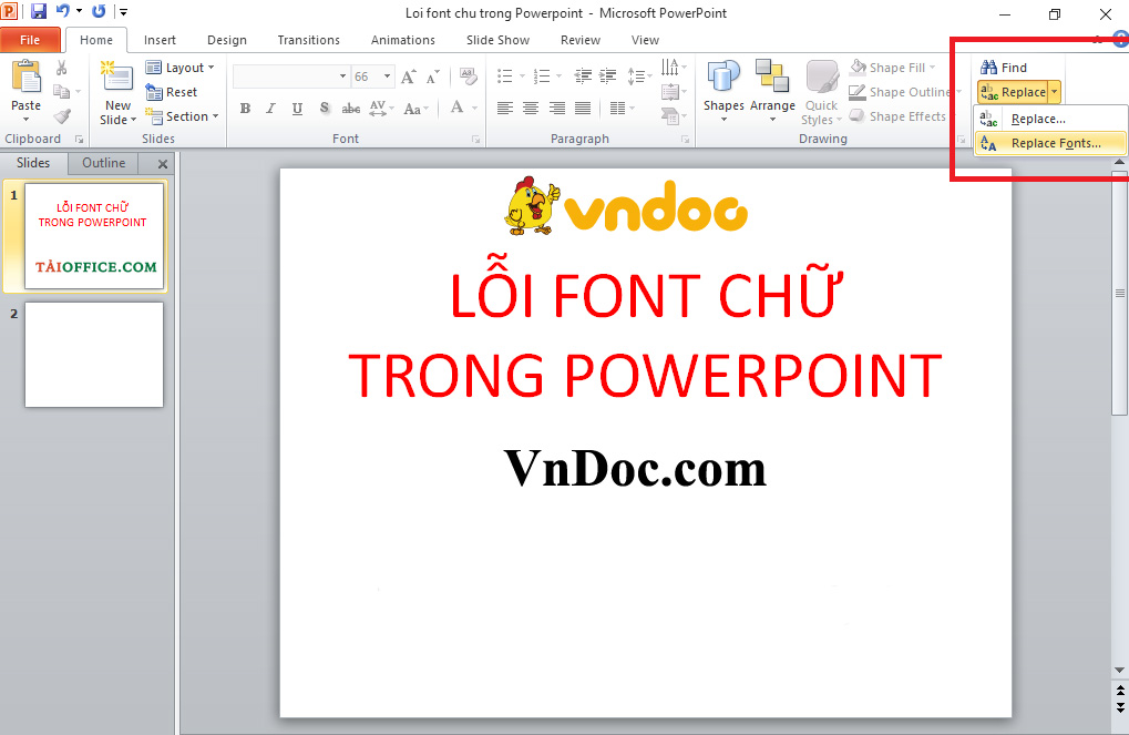 Cách Sửa Lỗi Font Chữ Trong Powerpoint - Tìm Đáp Án, Giải Bài Tập, Để