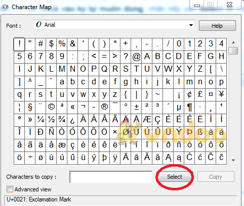 Hướng dẫn chèn ký tự đặc biệt trong Excel 2013