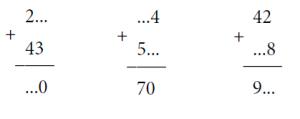 Toán hay và khó lớp 2: Phép cộng có tổng bằng 10 ở hàng đơn vị