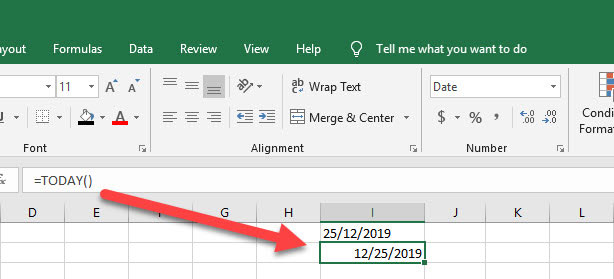 Hướng dẫn sửa ngày tháng bị đảo lộn trong Excel