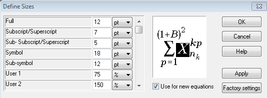 Công thức toán trong word 2003