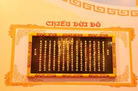 Chứng minh Chiếu dời đô ra đời phản ánh ý chí độc lập tự cường và sự phát triển lớn mạnh của dân tộc Đại Việt