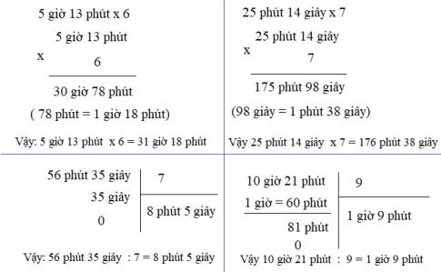 Giải Toán lớp 5 VNEN