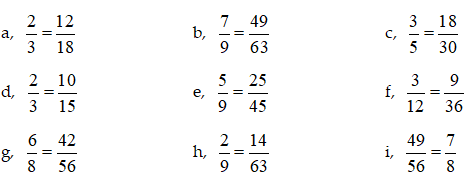 bài tập hai phân số bằng nhau toán lớp 4 ảnh số 2