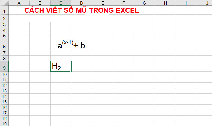 Cách viết lách số nón vô Excel 2013