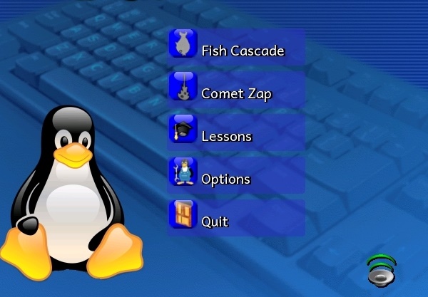 Phần mềm Tux Typing: Game chim cánh cụt ăn cá - Tìm đáp án, giải bài