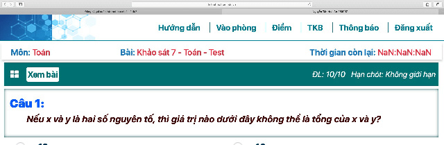 Hướng dẫn khảo sát học sinh lớp 7 năm học 2019 - 2020