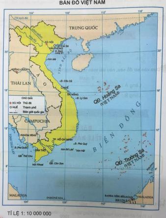 Giải Toán lớp 4 VNEN bài 96: Tỉ lệ bản đồ