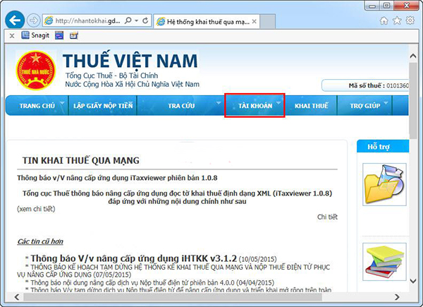 Sửa lỗi chứng thư số chưa đăng ký