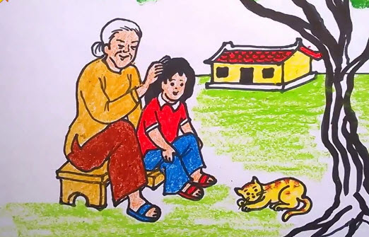 Tả về bà của em