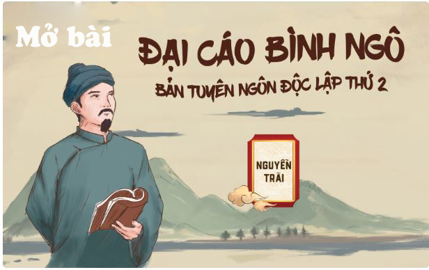 Mở bài Bình Ngô đại cáo đoạn 1