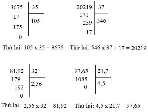 Giải Toán lớp 5 VNEN bài 105