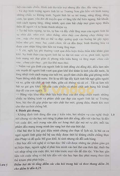 Đề thi chọn học sinh giỏi lớp 9 môn Ngữ văn Sở GD&ĐT Bắc Ninh năm học 2019 - 2020