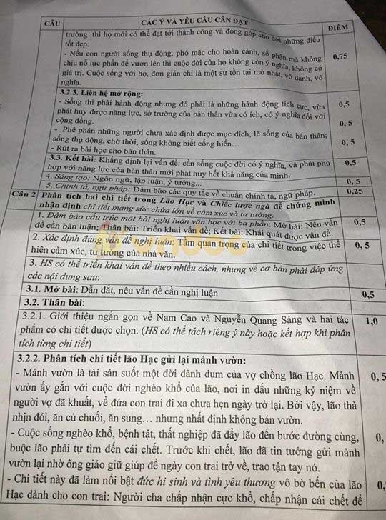 Đề thi chọn học sinh giỏi lớp 9 môn Ngữ văn Sở GD&ĐT Quảng Trị năm học 2019 - 2020