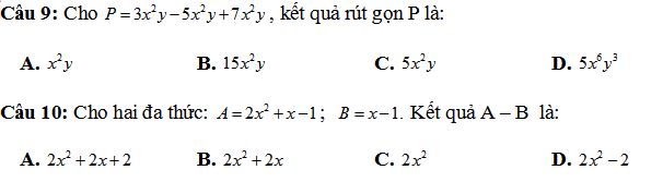 Toán 7 học kì 2