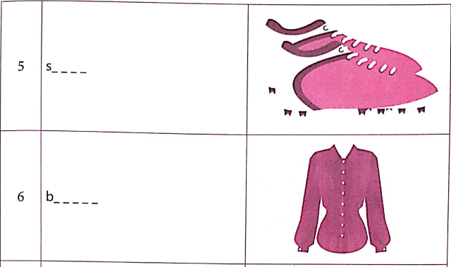 Bài tập từ vựng tiếng Anh lớp 4 Unit 17 How much is the T-shirt?