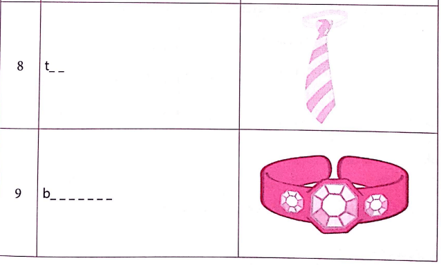 Bài tập từ vựng tiếng Anh lớp 4 Unit 17 How much is the T-shirt?