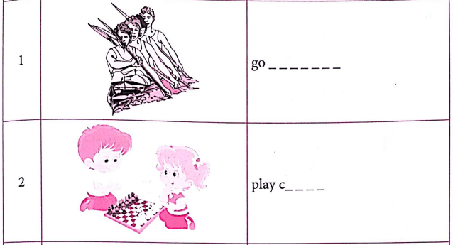 Bài tập từ vựng tiếng Anh lớp 4 Unit 18 What's your telephone number?