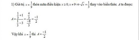Đề thi thử vào lớp 10 môn Toán Trường THPT Phan Huy Chú, Đống Đa năm học 2020 - 2021