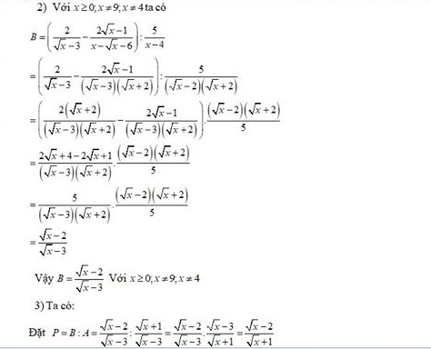 Đề thi thử vào lớp 10 môn Toán Trường THPT Phan Huy Chú, Đống Đa năm học 2020 - 2021