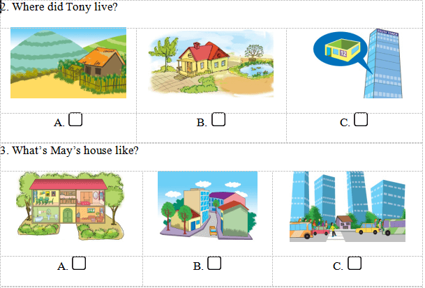 Đề ganh đua học tập kì 2 môn Tiếng Anh lớp 5 với tệp tin nghe + đáp án số 3