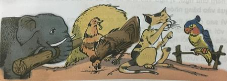 Giải Tiếng việt lớp 4 VNEN: Bài 33C: Các con vật quanh ta