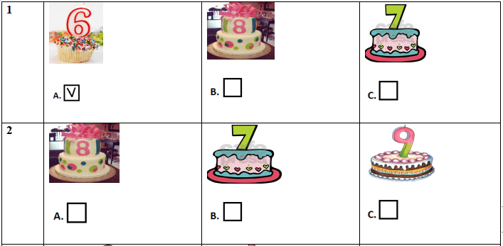 Đề thi cuối học kì 2 lớp 3 môn tiếng Anh có file nghe