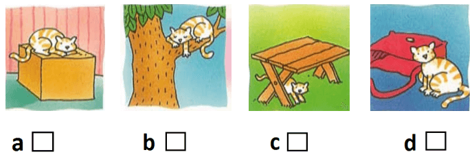 Đề thi cuối học kì 2 lớp 3 môn tiếng Anh có file nghe