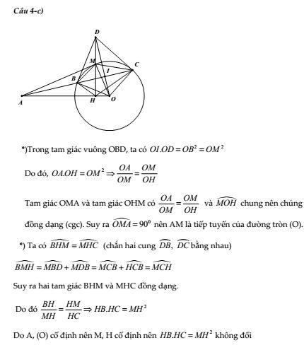 Đề thi thử vào lớp 10 môn Toán Trường THCS Dịch Vọng Hậu, Cầu Giấy năm 2020