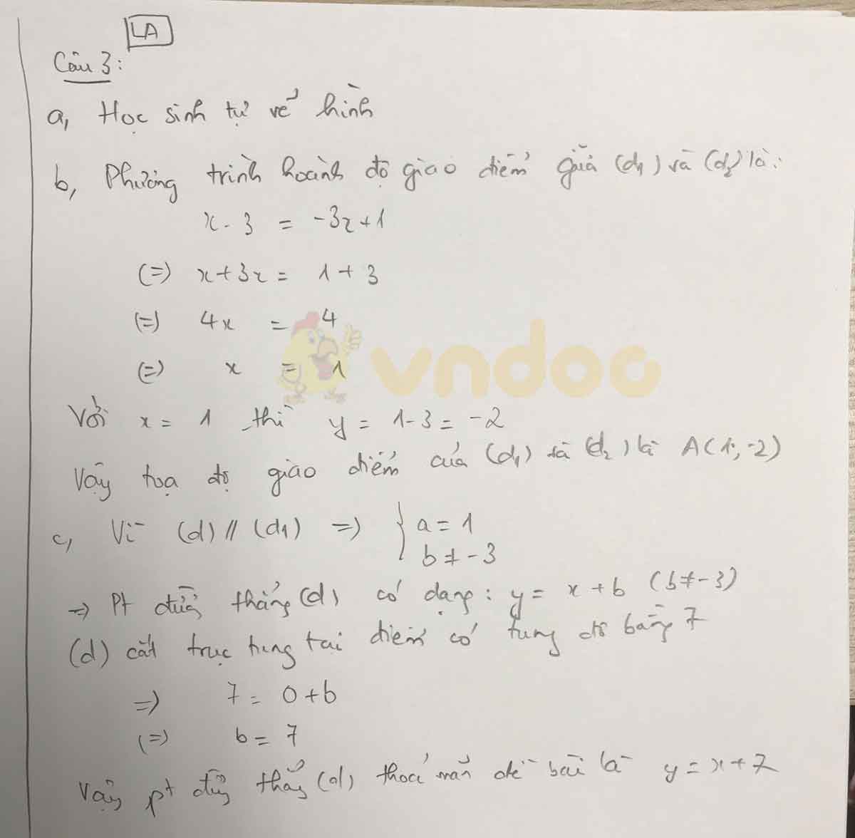 Đáp án đề thi tuyển sinh lớp 10 môn Toán tỉnh Long An năm 2020