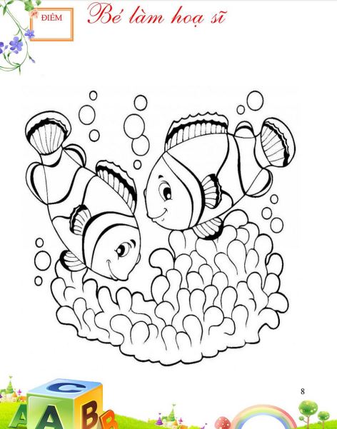 Mẫu vở luyện viết nét căn bản