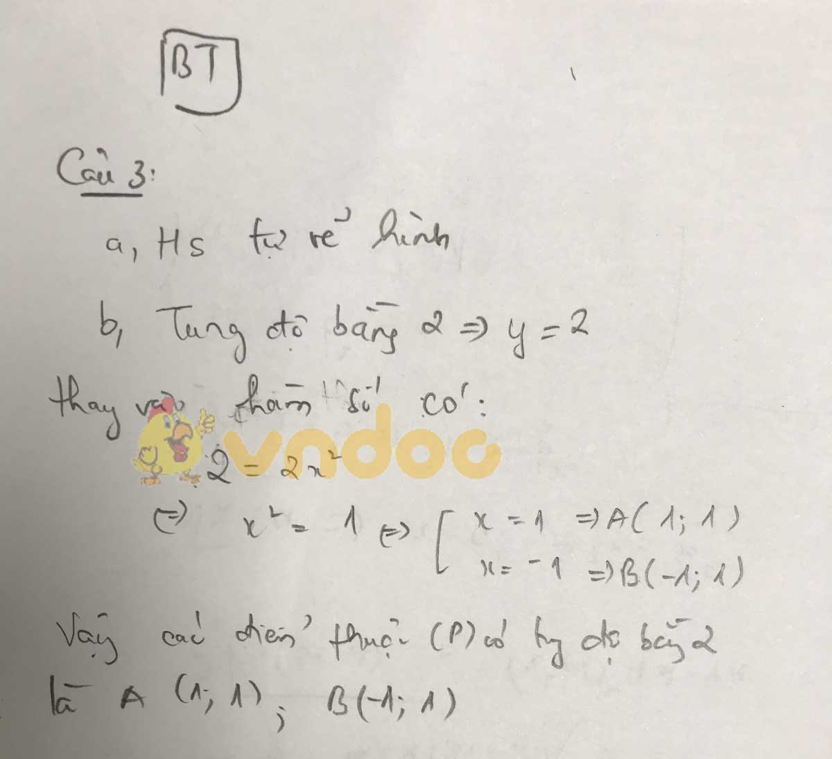 Đáp án đề thi tuyển sinh lớp 10 môn Toán Bến Tre năm 2020