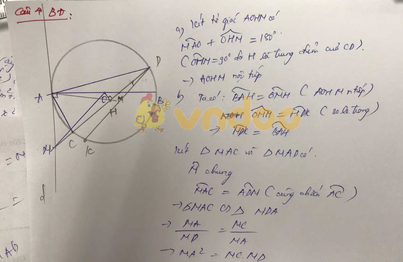 Đáp án đề thi tuyển sinh lớp 10 môn Toán Bình Định năm 2020