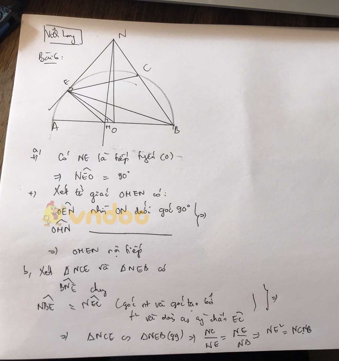 Đáp án đề thi tuyển sinh lớp 10 môn Toán tỉnh Vĩnh Long năm 2020