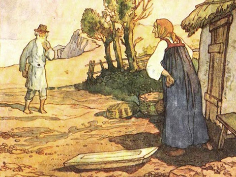 Truyện cổ tích Ông lão đánh cá và con cá vàng