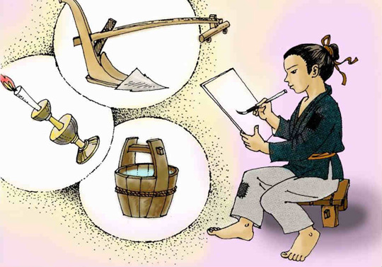 Truyện cổ tích Cây bút thần