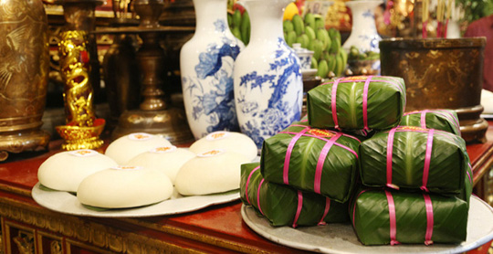 Truyền thuyết Bánh chưng bánh giầy